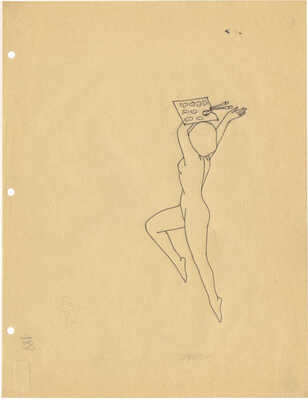 Анненков Юрий Павлович. Обнаженная муза